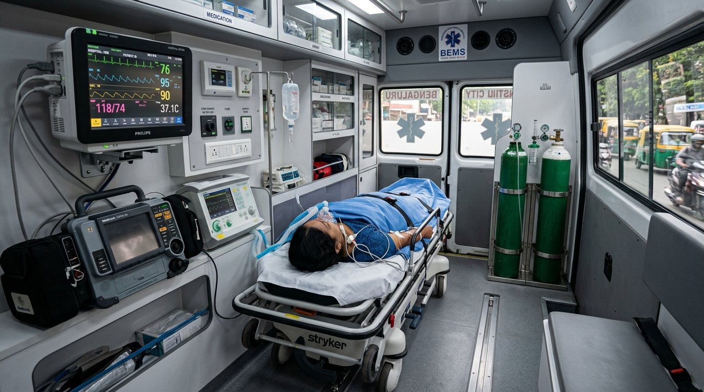 Advanced Life Support (ALS) & Ventilator Interior